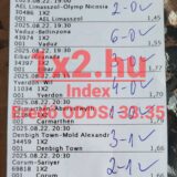 Ezen a sportfogadási szelvényen különböző mérkőzések eredményei láthatók. Ha megbízható Tippmix tippek érdekelnek, érdemes megfontolni ezeket a sportfogadás tippeket. így talán még jövedelmezőbb
