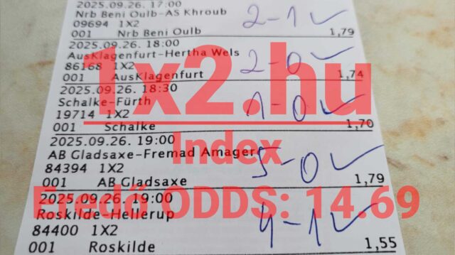 Egy gyors pillantás egy sportfogadási szelvényre, ahol izgalmas Tippmix tippek találhatók. Akár kezdő, akár tapasztalt játékos vagy, megbízható sportfogadás tippek segíthetnek a döntésben és növelhetik az esélyeidet.