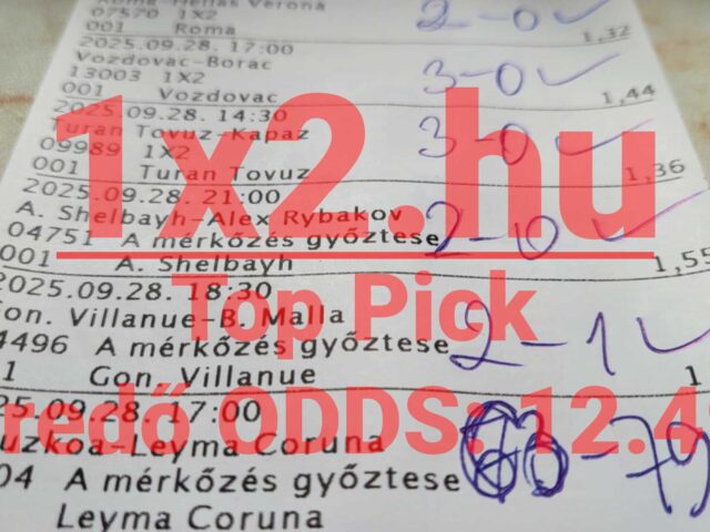 TOP PICK: Szinte egymást érik a nyertes szelvények!