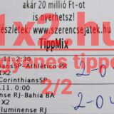 Sportfogadás során a megbízható Tippmix tippek kulcsfontosságúak lehetnek a sikerhez. A képen egy sportfogadás szelvény látható, ahol az ingyenes Tippmix tippek segíthetnek a nyeremények növelésében. Tippmix tippekkel