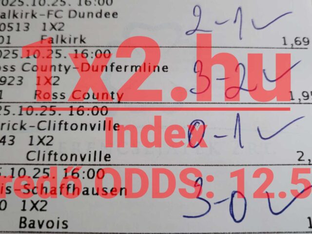 BLUE CHIP: Nincs megállás! Tegnap is 8/8! Tegnap is telitalálat!