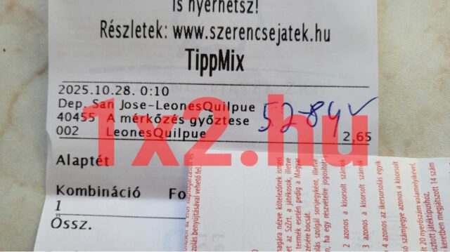 Tippmix szelvény sportfogadás rajongóknak. A megbízható Tippmix tippek segíthetnek a győztes csapat kiválasztásában. Találd meg a legjobb sportfogadás tippeket, és növeld nyerési esélyeidet!