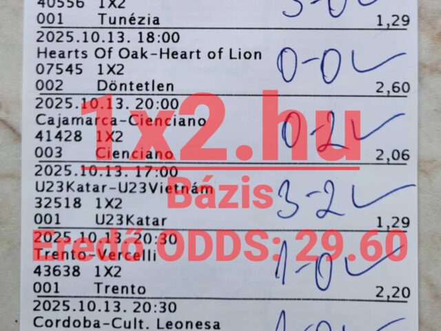 BLUE CHIP: Tegnap is 8/8! Félelmetes 93.27 %-os októberi hatékonyság!