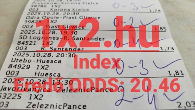 Egy Tippmix szelvény látható, rajta kézzel írt jegyzetek és számok. Az oldal megbízható Tippmix tippek gyűjtőhelye, ahol sportfogadás tippek széles választékát találhatják az érdeklődők.