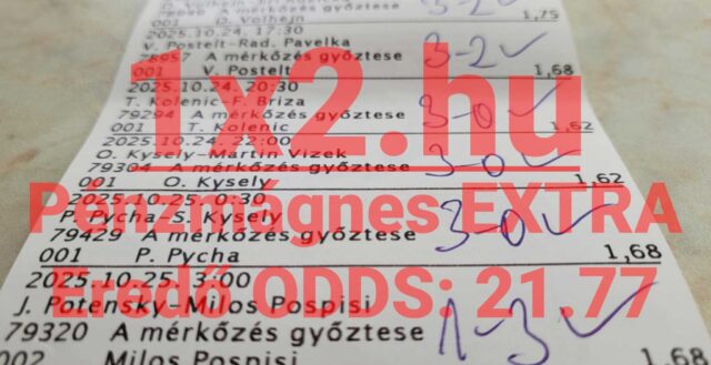 Egy sportfogadási szelvény részlete Tippmix tippekkel: megbízható sportfogadás stratégiák segítségével. A kép az odds és tipp kombinációk világát mutatja be, segítve a játékosokat, hogy a sportfogadás eredményes legyen.