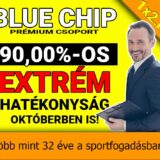 Szakértő Tippmix tippek és sportfogadás tanácsok októberben is. Csatlakozz a Blue Chip prémium csoporthoz, ahol megbízható Tippmix tippekkel növelheted nyerési esélyeidet. Több, mint 32 év tapasztalat
