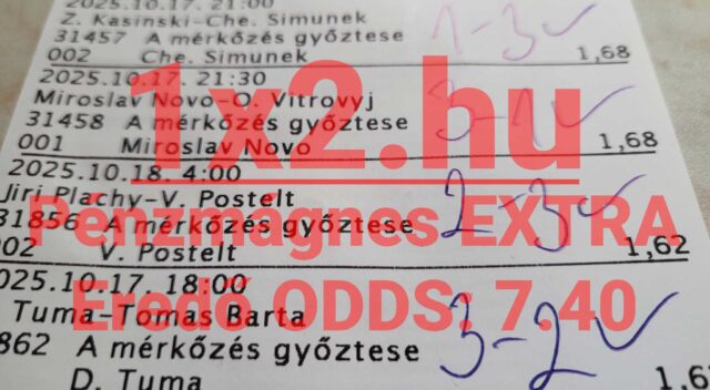 Sportfogadás szerelmeseinek, akik megbízható Tippmix tippeket keresnek! Fedezd fel a legjobb stratégiákat és növeld esélyeidet a sportfogadásban. Meríts ihletet a képen látható kombinációkból és használd ki a Tippmix