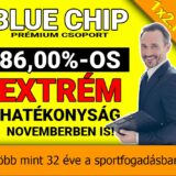 Tapasztalt csapat, kiemelkedő sportfogadás tippekkel. Novemberben is megmutatkozik a 86%-os hatékonyságuk. Bízz a megbízható Tippmix tippek erejében, több mint három évtized tapasztalatával támogatva.