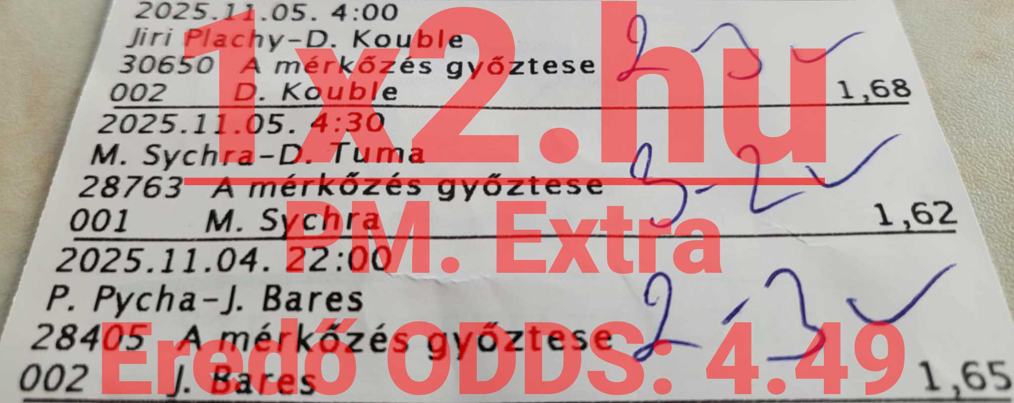 Egy Tippmix szelvĂ©ny rĂ©szlete lĂĄthatĂł, piros felirattal. JĂłl kidolgozott Tippmix tippek segĂthetnek a sportfogadĂĄs vilĂĄgĂĄban sikeresebbĂ© vĂĄlni. MegbĂzhatĂł forrĂĄsok növelhetik az esĂ©lyeid a gyĆzelemre.