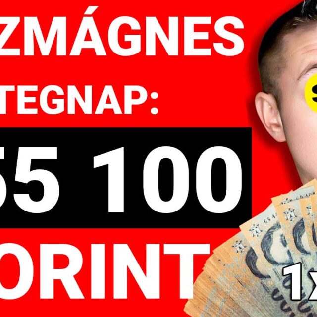 PÉNZMÁGNES: +55.100 Ft-ot kaszáltunk tegnap! Stabil, tippek novemberben is!