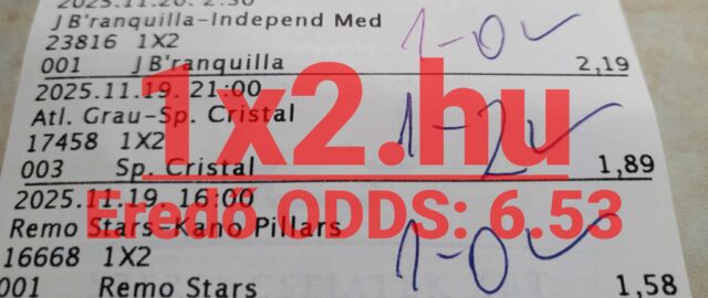 Tippmix tippek segítenek a sportfogadásban. A képen egy szelvény látható, amin különböző események találhatók. Megbízható Tippmix tippek révén növelheted nyerési esélyeidet és magabiztosabban fogadhatsz