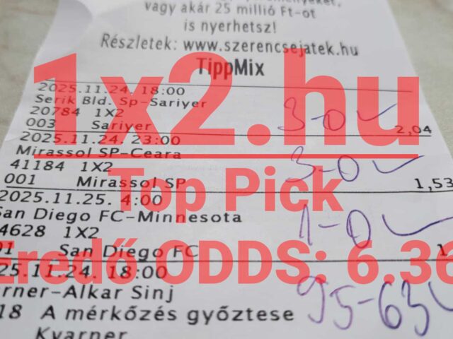 TOP PICK: Szinte egymást érik a nyertes szelvények!