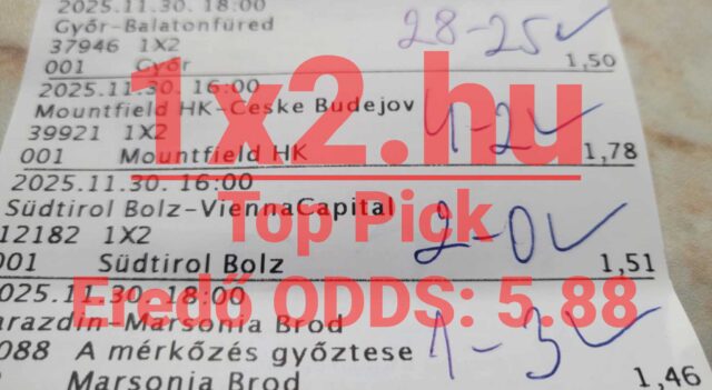 Sportfogadás rajongóknak: Ismerd meg a megbízható Tippmix tippek előnyeit! Az ehhez hasonló sportfogadás tippek segíthetnek a helyes döntések meghozatalában. Ne hagyd ki a legjobb Tippmix ajánlásokat!