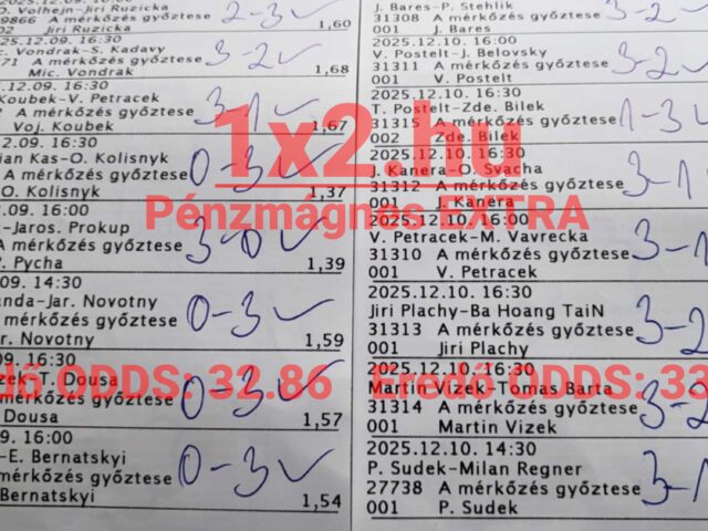 16/16 – Két nap alatt lenulláztuk a fogadóirodákat!