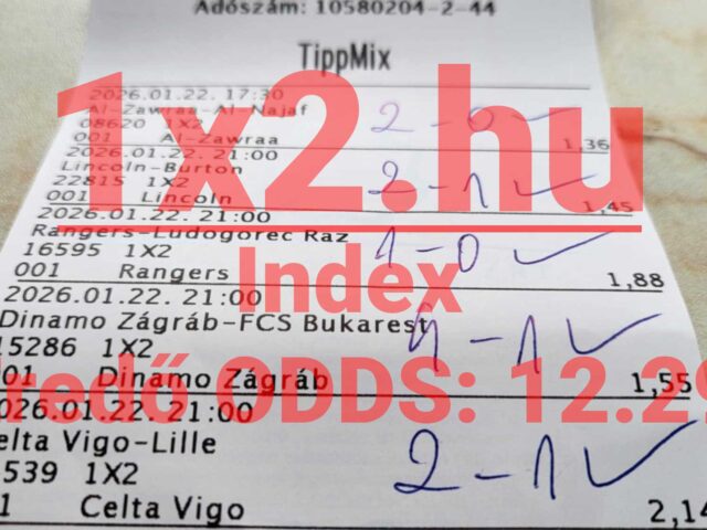 BLUE CHIP: Durrant a szelvény! Tegnap is 8/8!