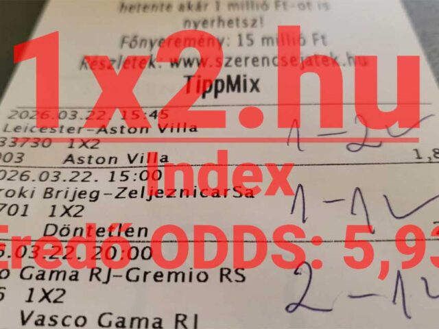 28.01-es odds – ezt kapták tegnap a tagok!