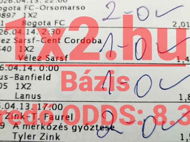 BLUE CHIP: 8/8 – Tegnap is TELITALÁLAT! Extrém, 94,23 %-os áprilisi hatékonyság!