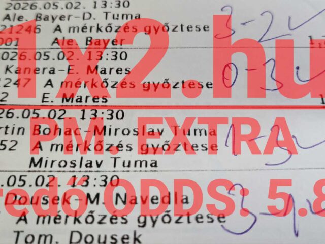 BLUE CHIP: 16/16 – Hibátlanul indítjuk a májust! INDUL A VB KIRÁLY – NE MARADJ KI!