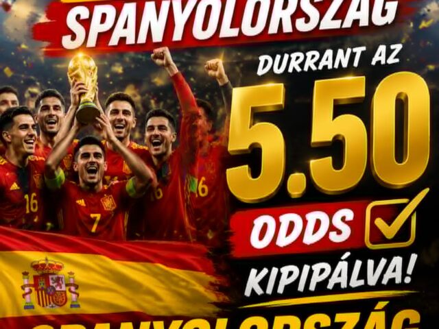 Tippmix tippek: Spanyolország világbajnok – Ismét bizonyított a több mint 32 év sportfogadói tapasztalat