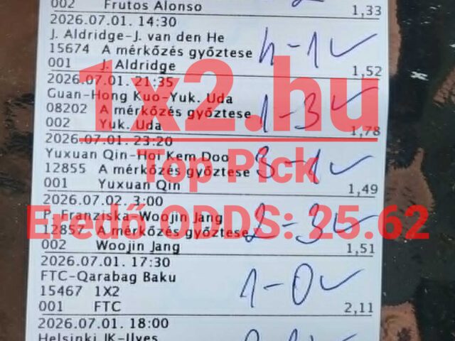 BLUE CHIP: 8/8 – Tegnap is TELITALÁLAT! Attila: “Most vagyok életemben először pluszban”!