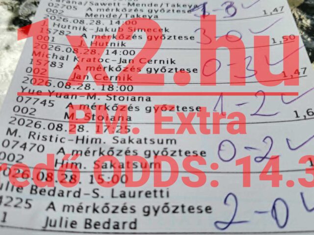 BLUE CHIP: Az utolsó 48 tippből 47 nyert! – Ez az igazi prémium sportfogadás!