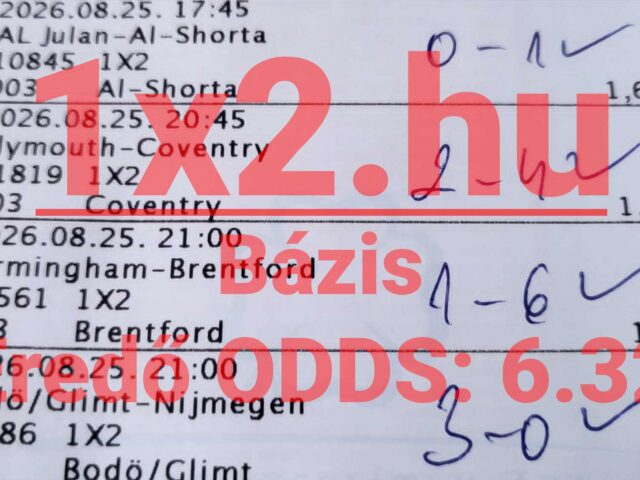 BLUE CHIP: A hó végét is megnyomjuk! Tegnap is 8/8! Tegnap is TELITALÁLAT!
